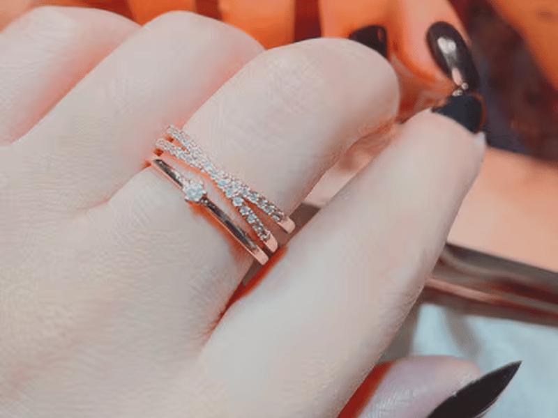 Rose gold Rings
