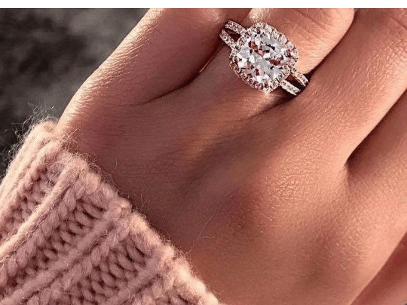rose gold rings